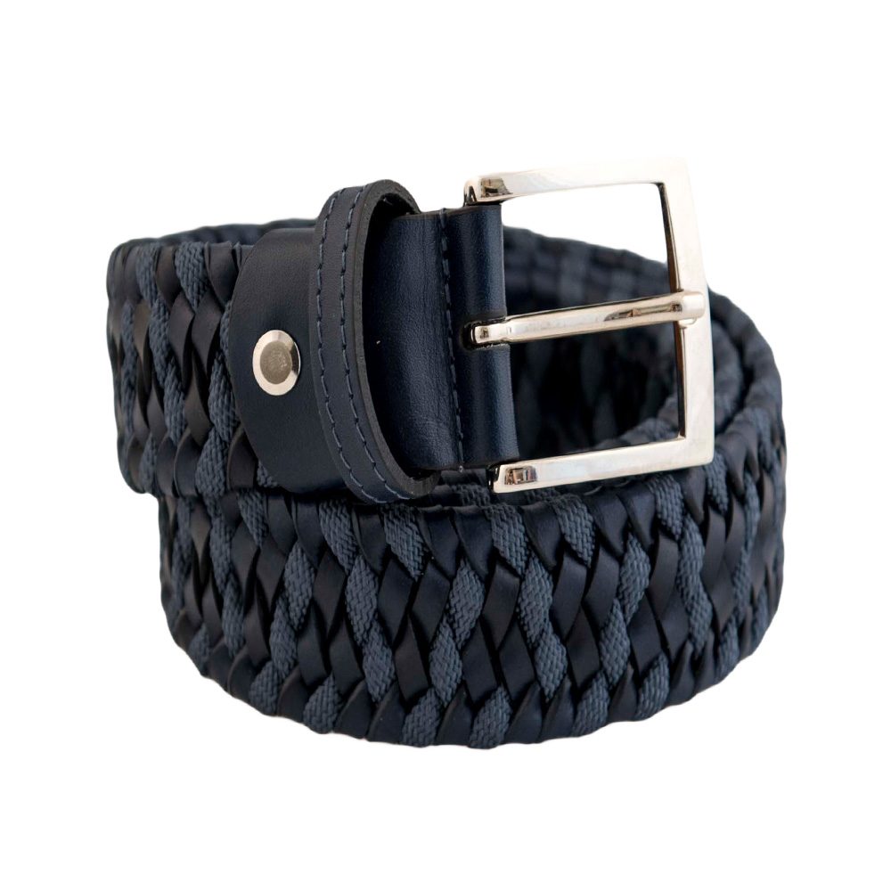 Elastic Blue leather